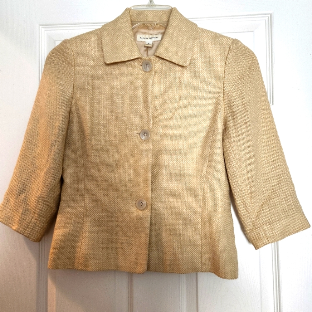 Banana Republic Tweed Blazer